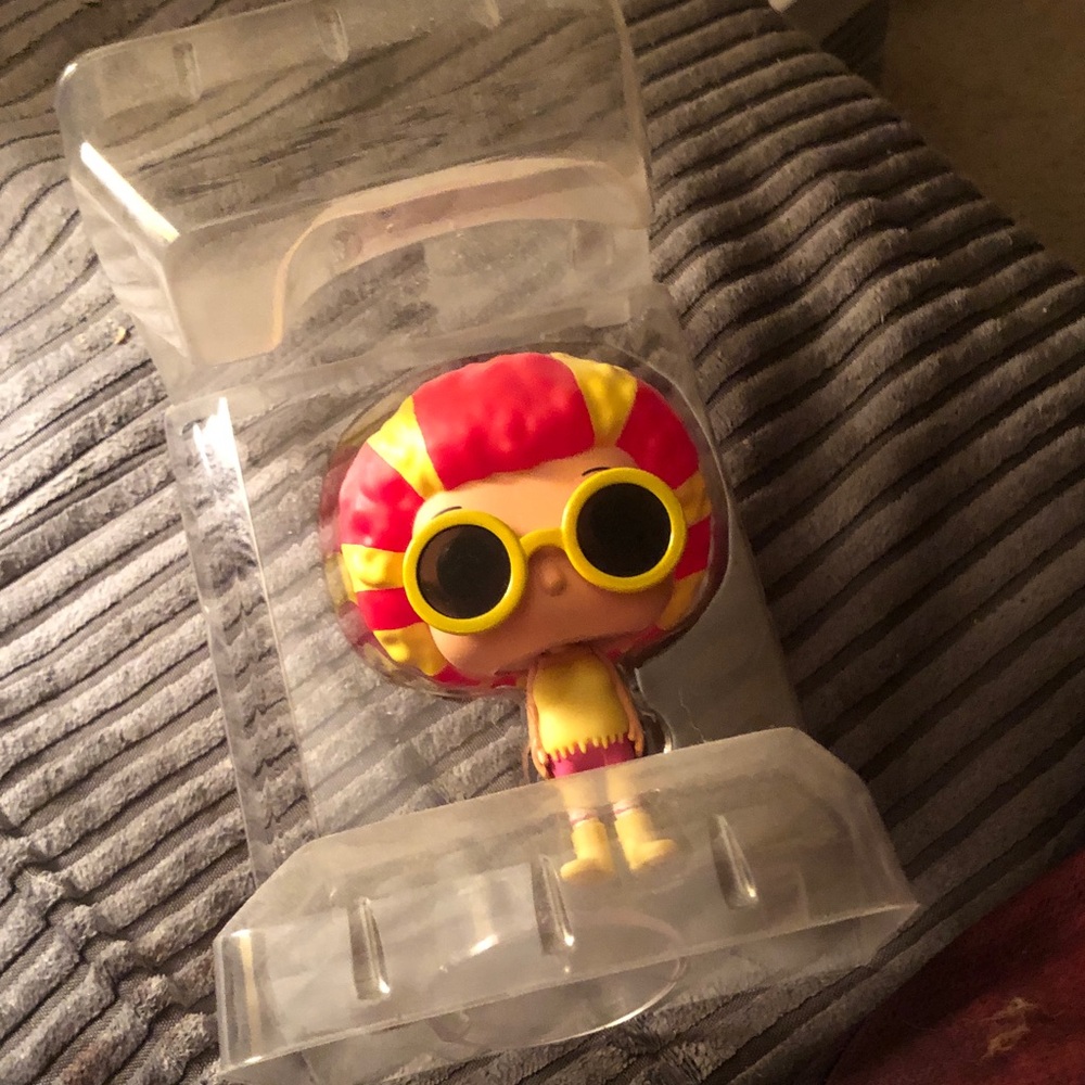 Kids Yellow and Red Sunglasses Doll Accessory Tina from Bob burgers
